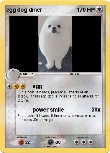 Pokemon egg dog diner