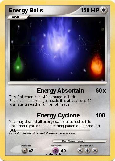 Pokemon Energy Balls