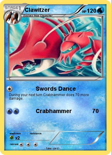 Pokemon Clawitzer