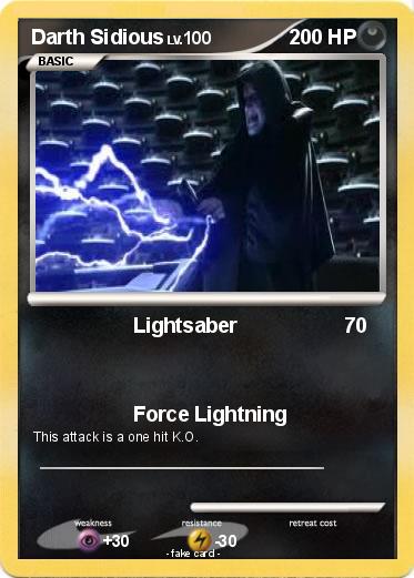 Pokemon Darth Sidious