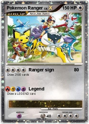 Pokemon Pokemon Ranger