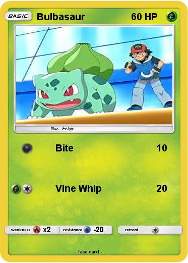 Pokemon Bulbasaur
