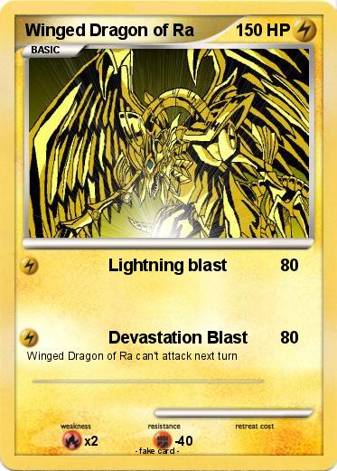 Pokemon Winged Dragon of Ra
