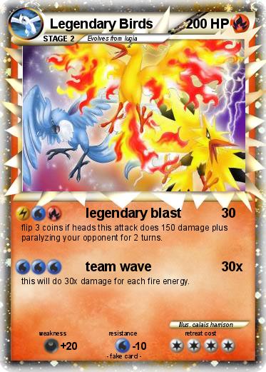 Pokemon Legendary Birds