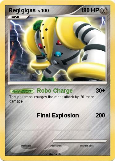 Pokemon Regigigas