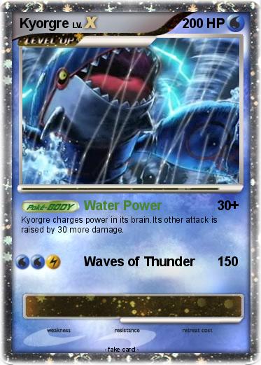 Pokemon Kyorgre