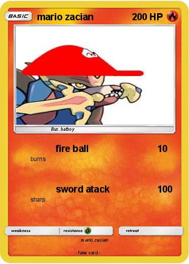 Pokemon mario zacian
