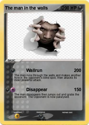 Pokemon The man in the walls