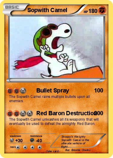 Pokemon Sopwith Camel