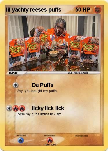 Pokemon lil yachty reeses puffs