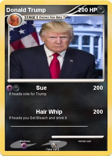 Pokemon Donald Trump