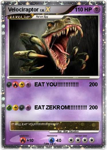 Pokemon Velociraptor