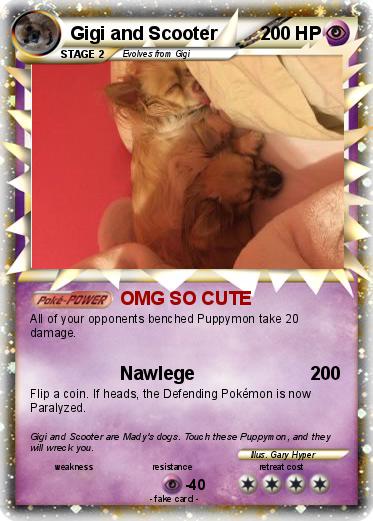 Pokemon Gigi and Scooter