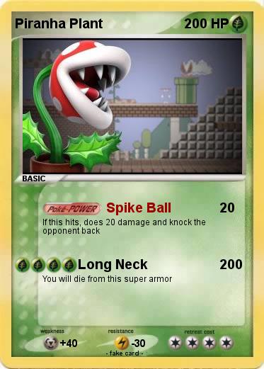 Pokemon Piranha Plant