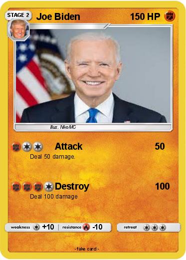 Pokemon Joe Biden