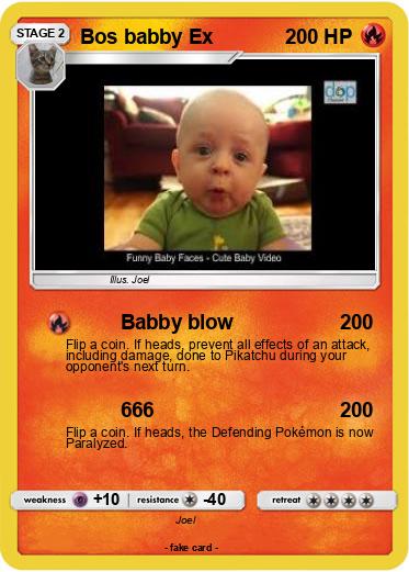Pokemon Bos babby Ex