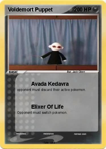 Pokemon Voldemort Puppet