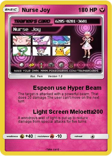 Pokemon Nurse Joy