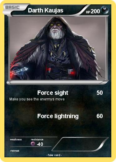 Pokemon Darth Kaujas