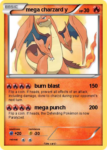 Pokemon mega charzard y