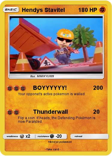 Pokemon Hendys Stavitel