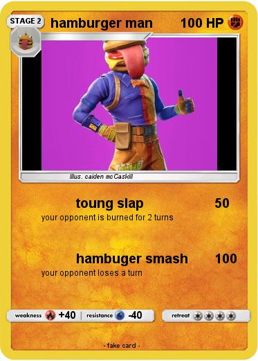 Pokemon hamburger man