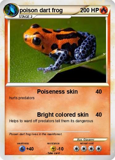 Pokemon poison dart frog