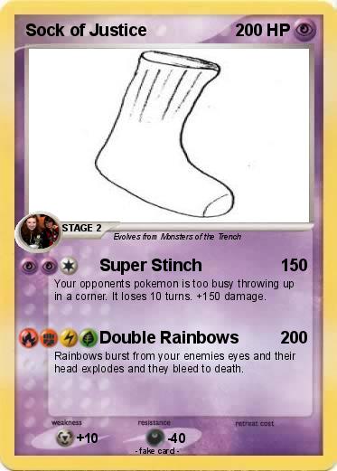 Pokemon Sock of Justice