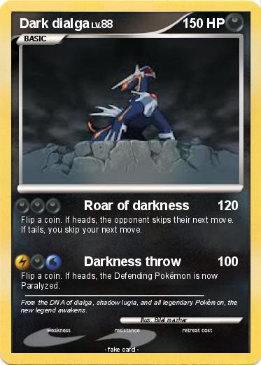 Pokemon Dark dialga