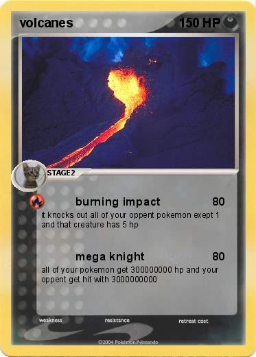 Pokemon volcanes