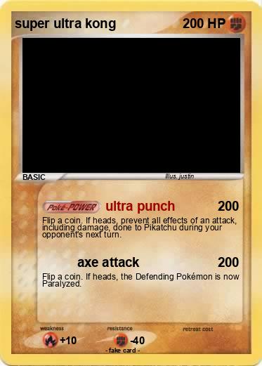 Pokemon super ultra kong