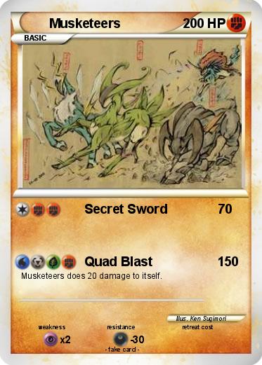 Pokemon Musketeers
