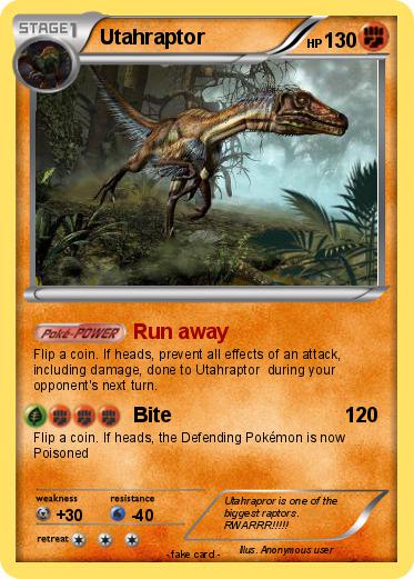 Pokemon Utahraptor
