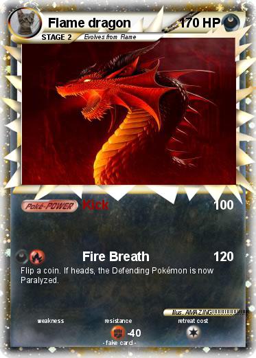 Pokemon Flame dragon
