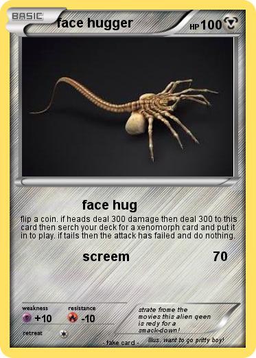 Pokemon face hugger