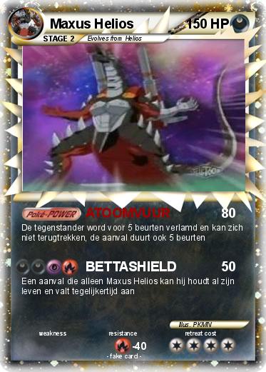 Pokemon Maxus Helios