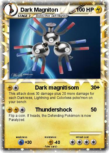 Pokemon Dark Magniton