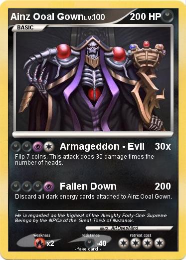 Pokemon Ainz Ooal Gown