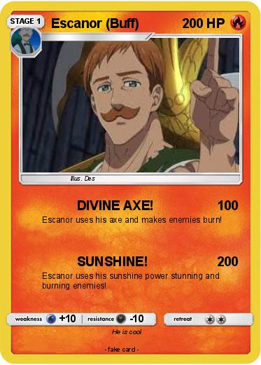 Pokemon Escanor (Buff)