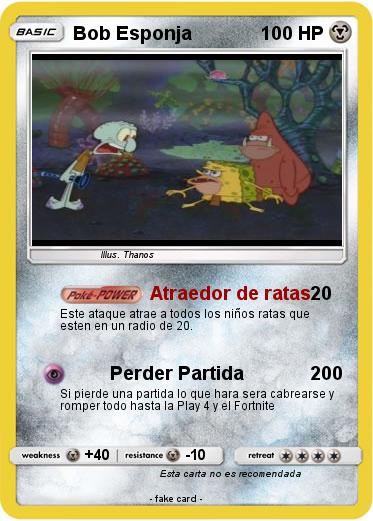 Pokemon Bob Esponja