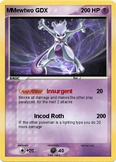Pokemon MMewtwo GDX