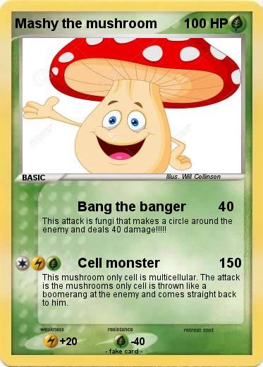 Pokemon Mashy the mushroom