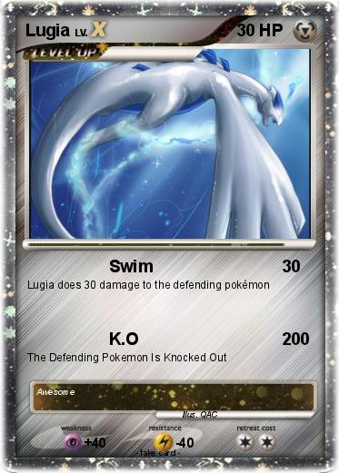 Pokemon Lugia