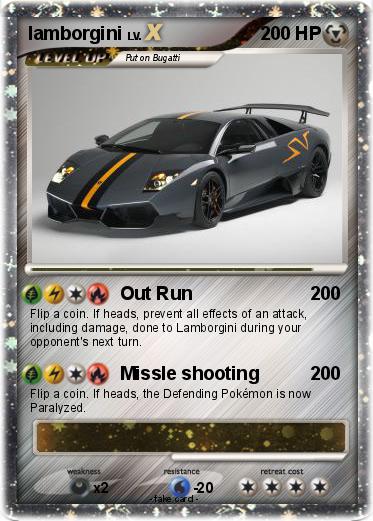 Pokemon lamborgini