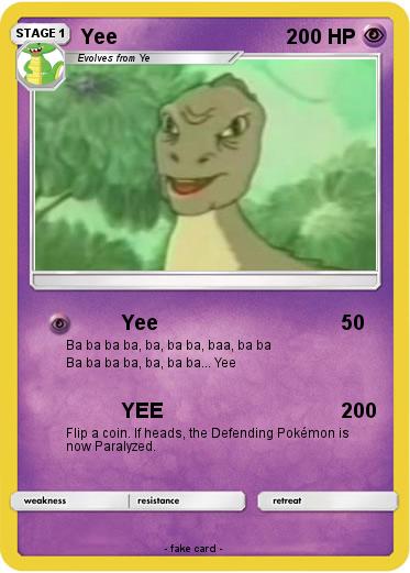 Pokemon Yee