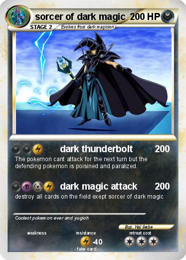 Pokemon sorcer of dark magic