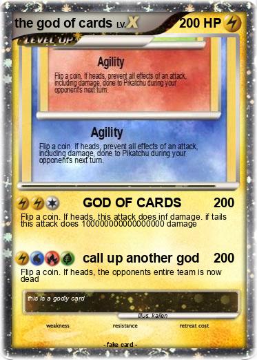 Pokemon the god of cards