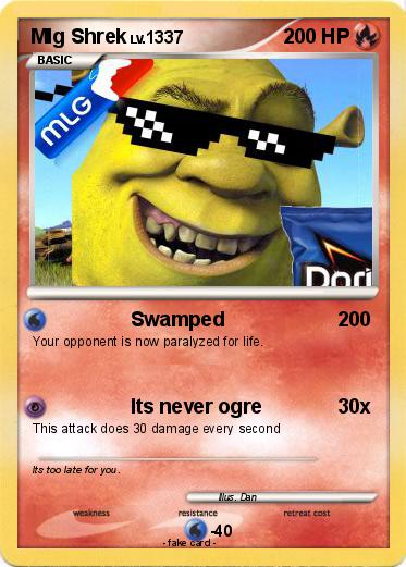 Pokemon Mlg Shrek