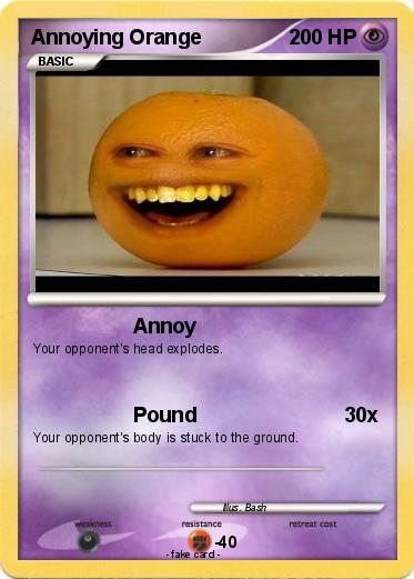 Pokemon Annoying Orange