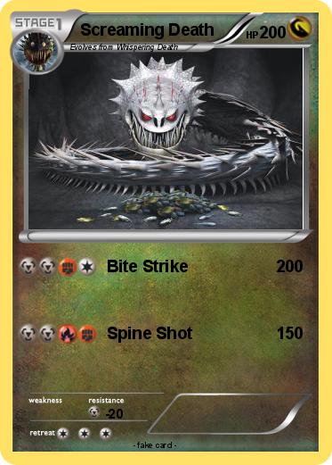 Pokemon Screaming Death